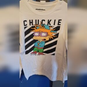 Nickelodeon rugrats chuckie long sleeve shirt